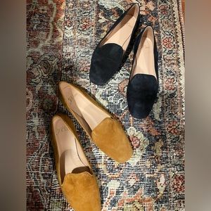 Bundle - J Crew Suede Smoking Slippers - 5.5